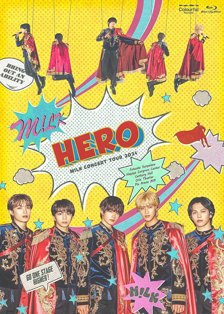 M!LK CONCERT TOUR 「HERO」 山中柔太朗 Blu-ray Amazon.co.jp: M!LK CONCERT TOUR 2024 「HERO」 [通常盤] [Blu